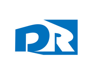 DR Initial Logo for your startup venture