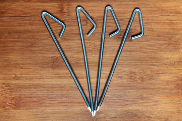 スチール杭 / 固定器具