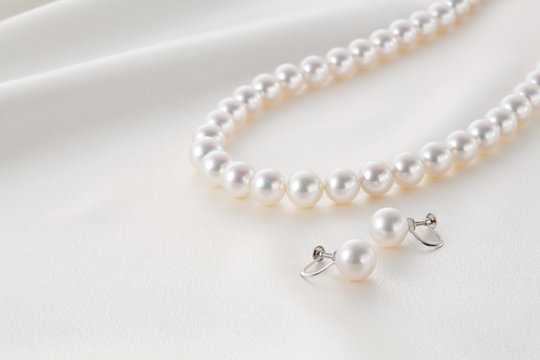 真珠のアクセサリー