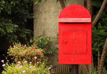 Mail Box in the nature