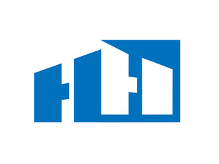 Fototapeta premium HH Initial Logo for your startup venture