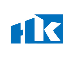 HK Initial Logo for your startup venture
