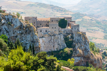 Caccamo medieval castle, near Palermo, Sicily