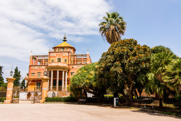 Obraz premium Chinese building in Palermo, Sicily, Italy,