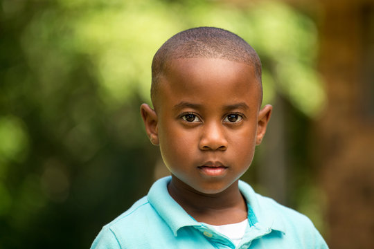 African American little boy.