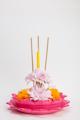 Krathong Made from natural materials.