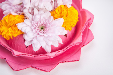 Krathong Made from natural materials.