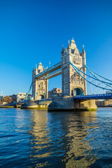 Tower Bridge in London, UK