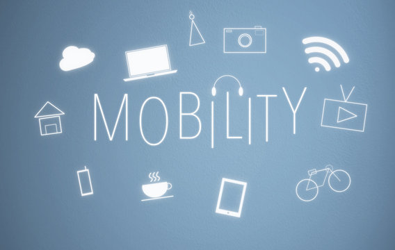 Digital Innovate Electronics Network Concept