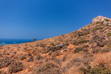 Fototapeta na wymiar the nature reserve of the Bay of Balos. Greece, island of Crete. 