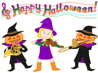 ハロウィンの演奏会