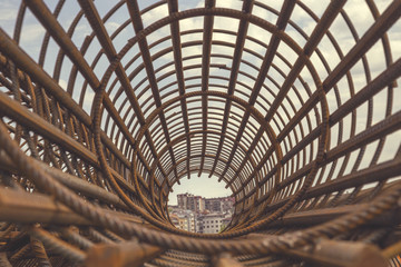 Rebar cage perspective 6