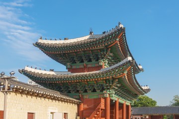 The main gate of Changgyeonggung palace, Seoul, South Korea