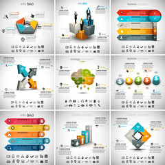 9 in 1 Infographics Bundle