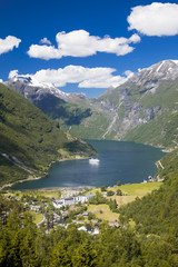 Fototapeta na wymiar landscape in Norway