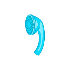 Shower icon in cartoon style on a white background