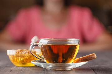Green Tea with honey