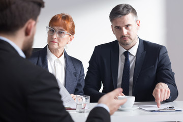 Job interview gives an opportunity to verify information about candidate