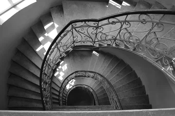 Cercles muraux Escaliers Na schodach, Bielsko-Biała