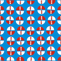 Random geometric background. Seamless pattern.Vector. ランダム幾何学パターン