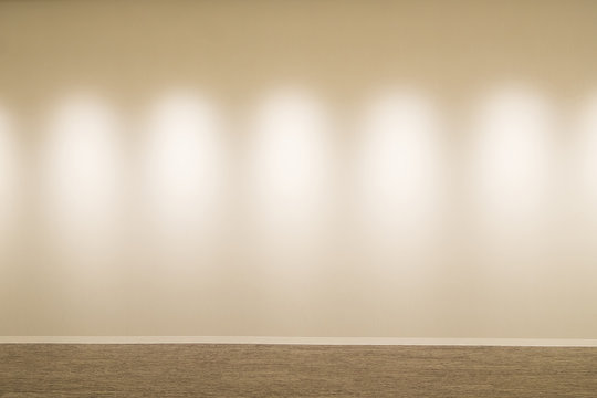 white wall and floor