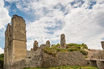 Fototapeta na wymiar Oponice Castle Ruin, Slovakia
