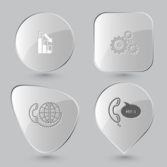 graph degress, gears, global communication, support.