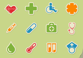 Medical simply icons