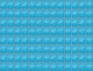 Blue tile seamless texture