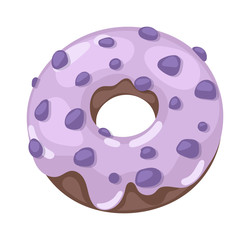 Donuts vector isolated