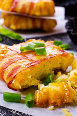 Baked vegetable cutlet