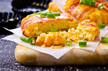 Baked vegetable cutlet