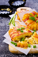 Baked vegetable cutlet