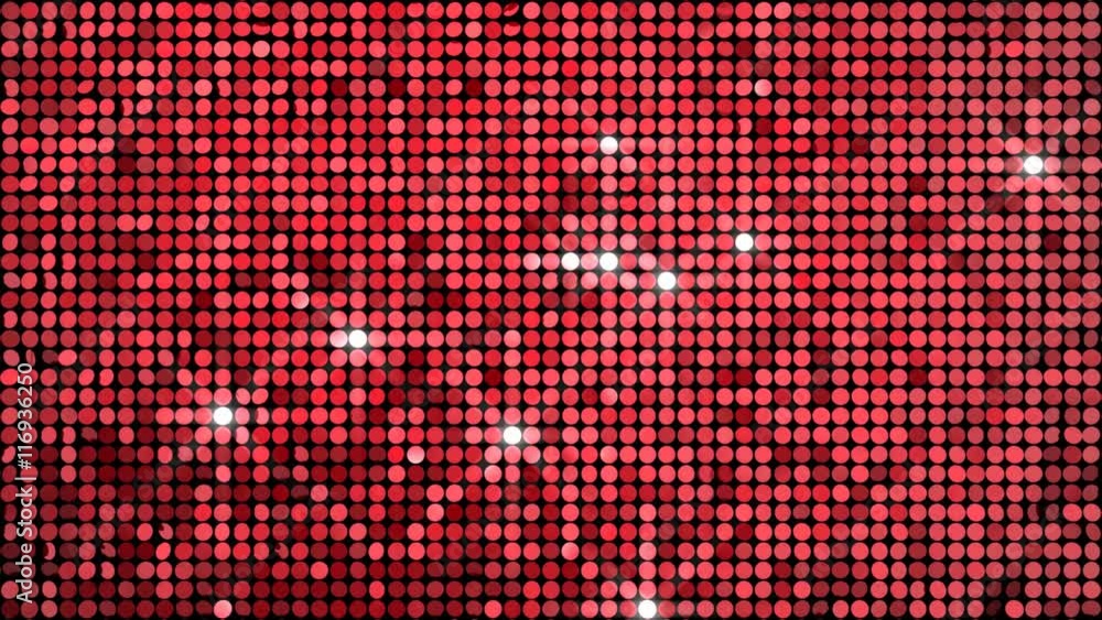 Wall mural two loopable backgrounds of sparkly reflectors.