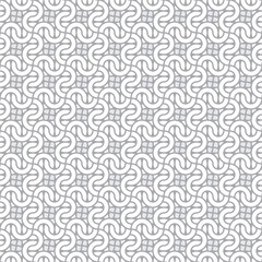 Simple vector seamless interlacing pattern