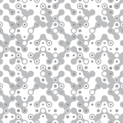 Abstract monochrome pattern vector design