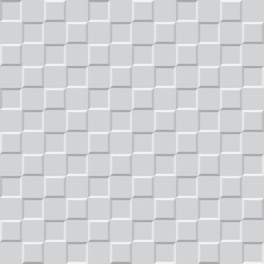 Gray square pattern - vector seamless background