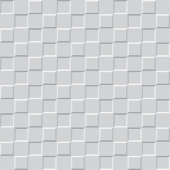 Gray square pattern - vector seamless background