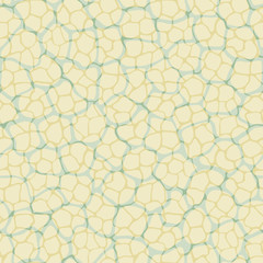 Obraz premium Simple biomass cellular vector seamless pattern