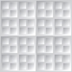 Abstract geometric square gray vector background