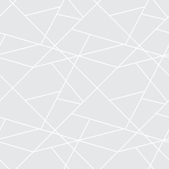 Obraz premium Vector seamless geometric simple pattern - gray abstract backgro