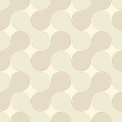 Simple geometric vector pattern - abstract shapes retro backgrou