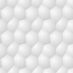 Naklejka premium Vector seamless pattern - chaotic modern volume poligonal backgr