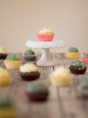Leckere kleine Cubcakes / Delicious small cupcakes