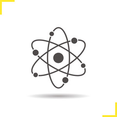 Atom structure icon