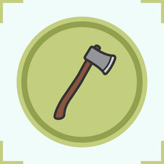 Axe color icon