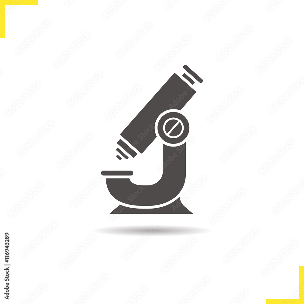 Poster Microscope icon