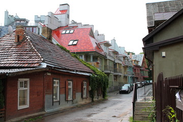 Raining in Vilnius,L