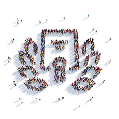 reward people 3D rendering