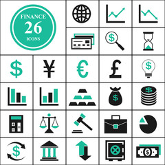 Finance icons